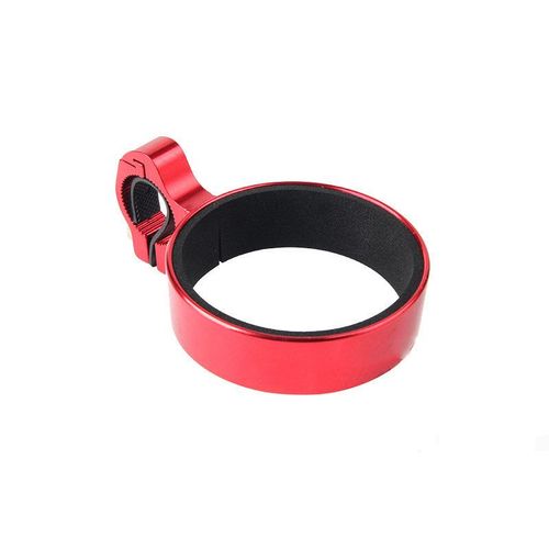 Support De Tasse A Caf A Vlo Support De Tasse A Th Au Lait Support De Biere En Alliage D'aluminium Support De Bouilloire, Rouge De Style Ancien - Emballage Opp