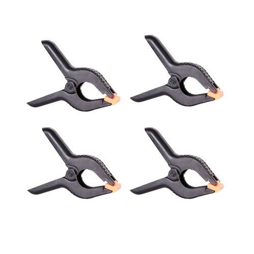 Support de tlphone en mtal pour studio photo,pince de toile de fond,rotule,chaussure froide,support rapide- 4pcs A S-E9