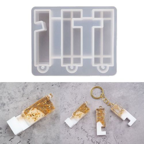 Support De Tlphone Portable Portable En Rsine De Silicone, Moule De Support De Tlphone, Porte Cls Pendentif En Rsine poxy, Support De Tlphone, Moule Outils Artisanaux