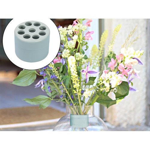 Support De Tige D'ikebana En Spirale Pour Vases, Support D'arrangement Floral Diy - Vert - S