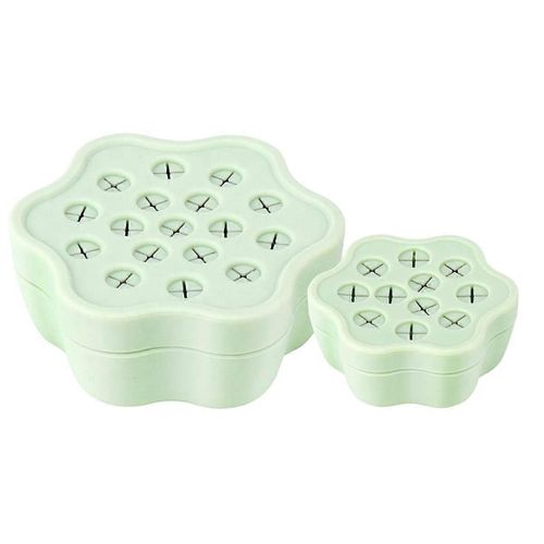 Support De Tige Ikebana En Spirale Amlior, Ensemble De 2 Supports D'arrangement Floral En Silicone Pour Vases, Support De Tige Bricolage Pour Fleurs