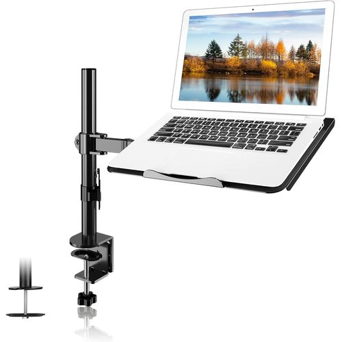 Support Ecran PC,Bras Ecran PC pour cran LCD LED de 13  27 Pouces et Ordinateur Portable jusqu' 17 Pouces,360  Rotation- MD6421TP003