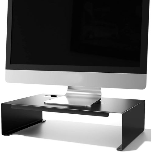 Support ecran pc,Rehausseur Moniteur,rhausseur Laptop Notebook Compatible avec 22-32 Pouces ecran Y Compris jusqu' 30 kg
