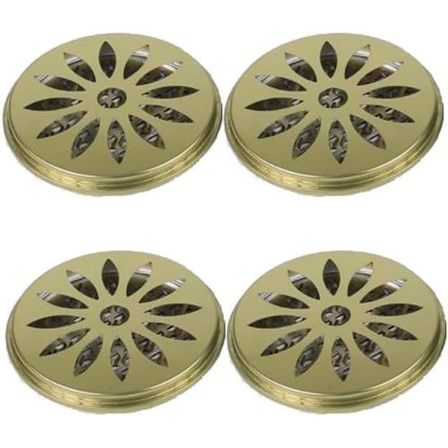 Support En Bois De Santal En Mtal 4pices Couvercle Porte Bobine Porte Encens En Mtal Classique Porte Bobine De Moustique Portable Brle Encens En Bois De Santal Pour Moustiques En tain  La Maison