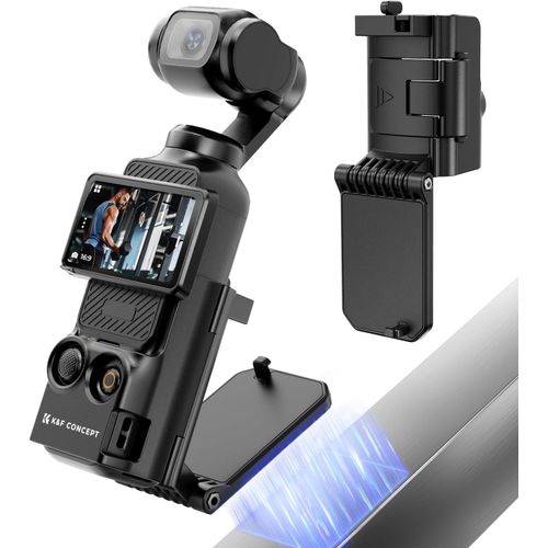 Support Fixation Magntique Adaptateur D'Extension Compatible Avec Dji Osmo Pocket 3 Base Portable Ajustable  180[ZHA5220001]2430]