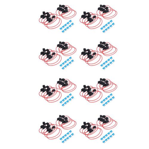 Support Fusible Intgr Atc / Ato Ajouter un Circuit de Voiture 80 Pack Adaptateur Tap 16 Jauge 20Amp Lame avec Pcs Fusibles Standard 15 Amp