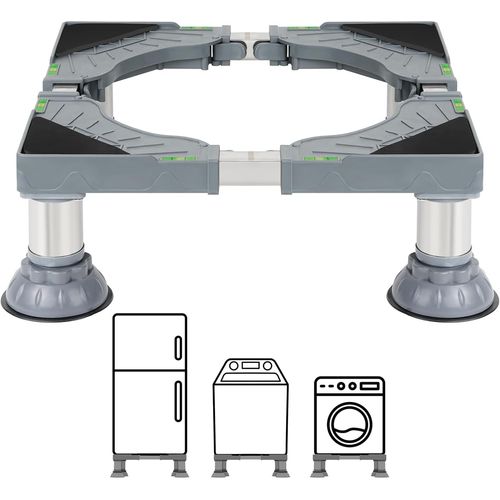 Support Lave Linge & Appareils Blancs - Rehausseur Cuisiniere, Sche-Linge, Mini Frigo Universel