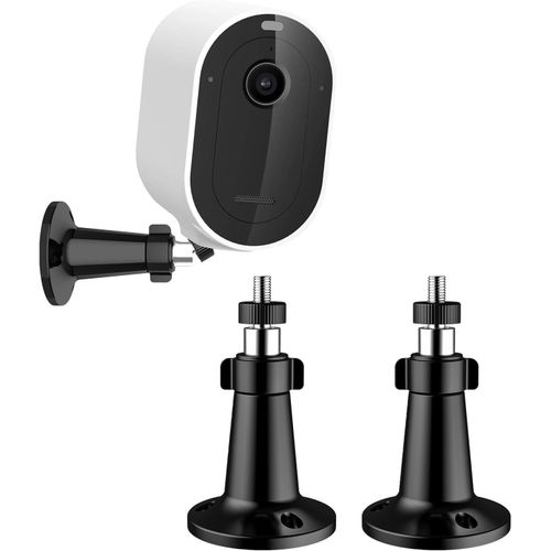 Support Mural De Scurit Rglable Compatible Avec Arlo Pro, Pro 2, Pro 3, Pro 4, Arlo Pro 5, Arlo Ultra And Ultra 2, Ring Cam, Wyze Cam Pan Et Autres Avec Trou De Vis 1/4