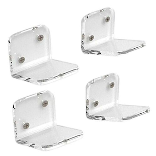 Support Mural En Acrylique De Qualit Suprieure Pour Skateboard  Support lgant Pour Exposer Vos Skateboards, Installation Facile, 4 Supports Inclus