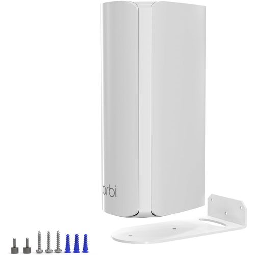 Support Mural Pour Systme Rseau Netgear Orbi Wifi 7, Compatible Avec Les Sries 770/870/970 (Rbe770, Rbe772, Rbe773) (Rbe870, Rbe872, Rbe873) (Rbe971S, Rbe972S, Rbe973S) (1 Pice)