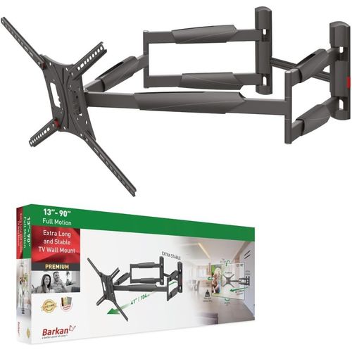 Support Mural Pour Tv De 104 Cm De Long - Double Bras De 13  90
