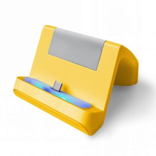Support Nintendo Switch, Nintendo Switch Et Nintendo Switch Lite / Led Support De Charge (Jaune)