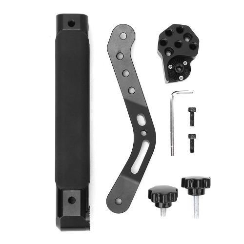 Support pliable extensible en alliage d'aluminium noir, poignee de cardan pratique pour DJI Ronin S SC