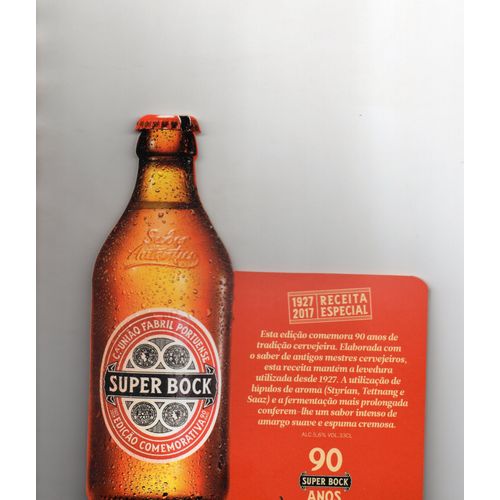 SUPPORT PUBLICITE POUR LA SUPER BOCK BIERE PORTUGAISE Rakuten
