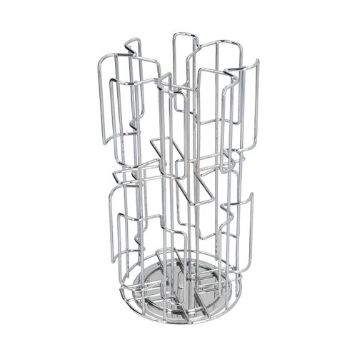 Support rotatif a 360 pour capsules de cafe Tassimo, pouvant contenir 64 capsules.