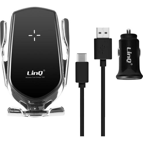 Support Smartphone Linq 3 En 1 Avec Chargeur Sans Fil 15w Linq