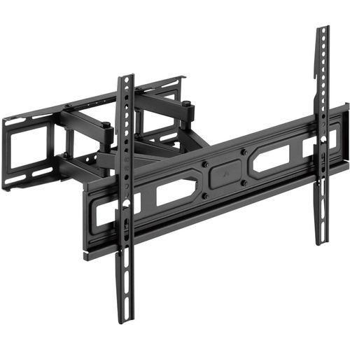 Support Tv Mural crans 37  80 Pouces Bras Pivotant 120 Inclinable Rotatif Dispositif Support Orientable Meuble