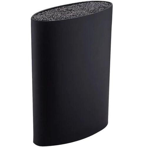 Support Pour Couteaux - Non Spcifi - 15.6x6.6x22cm - Soft Touch - Noir - 1 Pice