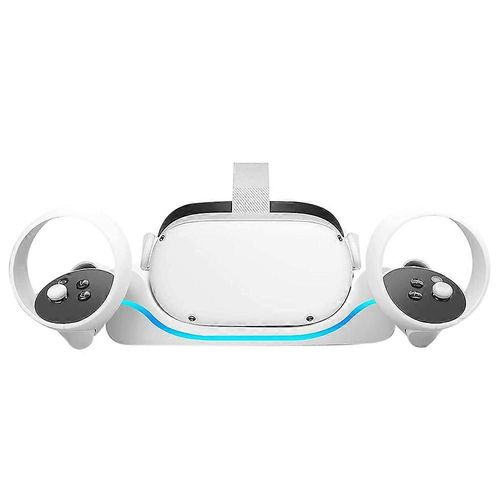 Support VR pour Oculus Quest 2 Station de charge Support mural Station de charge rapide avec station de charge rapide