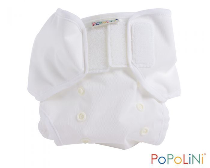 Sur Couche Lavable Popolini Easy Wrap 3 A 15 Kg Blanc Rakuten