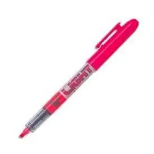 Surligneur - Pilot - V Light - Encre Liquide Rose - Pointe Biseaute - Largeur De Trait 3.3 Mm