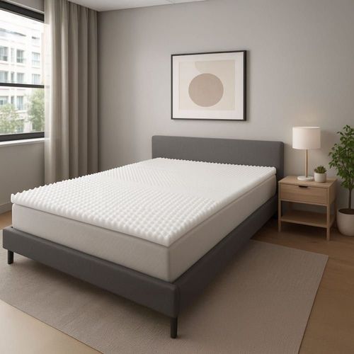 Surmatelas  Mmoire De Forme 7 Zones De Confort Respirant 90x200 Cm