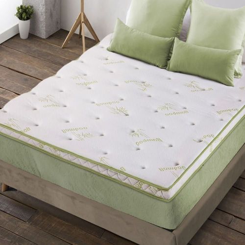 Surmatelas  Mmoire De Forme 8 Cm Fibres De Bambou 140x190 Cm