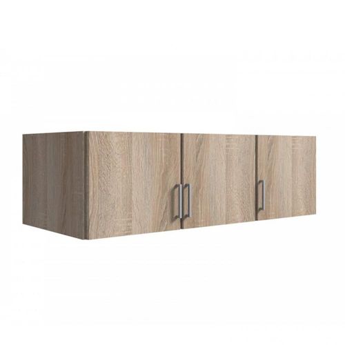 Surmeuble Laval Finition Chne 135 X 58 Cm 3 Portes