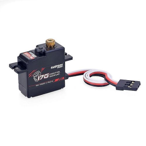 SURPASS HOBBY S0017M 17g Metal Gear 1.8KG Servo numrique pour RC Airplane Robot 1/18 Camion Voiture Bateau Conduit Plane-XinHan