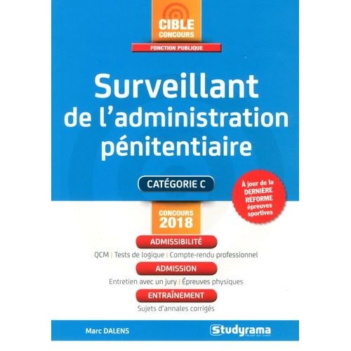 Surveillant De L'administration Pnitentiaire    Format Beau livre 