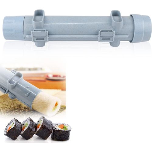 Sushi Maker Appareil A Sushi,A Sushi Machine Sushi Bazooka Et Maki Ide Cadeau Convient  Dbutant(Bleu)