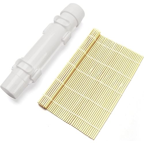 Sushi Maker Kit Sushi Set Avec Sushi Mat Sushi Maker Roller Rice Moule Bazooka Diy Sushi Making Machine Lgumes Viande Rouler Outil
