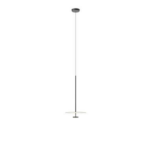 Suspension Flat Led Mtal Vert /  40 Cm - 2 Disques / Dimmable Dali-2 - Vibia