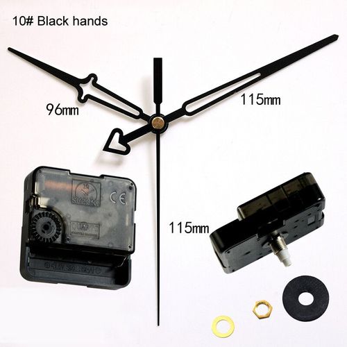 Suzuki-Hs88 Mcanisme Mural En Plastique Avec Aiguilles,Outils Silencieux,Mouvement D'horloge  Quartz- 6mm Screw Axis-A
