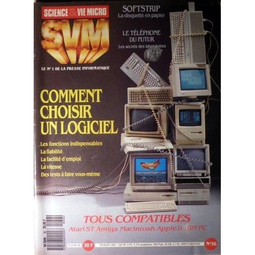 Svm (Sciences & Vie Micro)   N 36 : Comment Choisir Un Logiciel