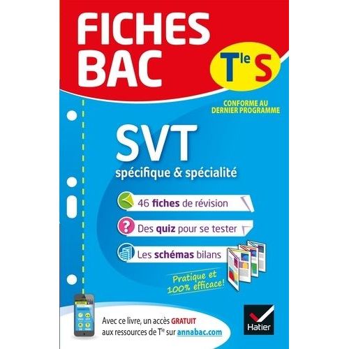 Svt Tle S - Spcifique Et Spcialit    Format Poche 