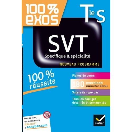 Svt Tle S - Spcifique & Spcialit    Format Broch 