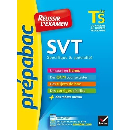 Sciences De La Vie Et De La Terre Tle S Spcifique & Spcialit    Format Grand Format 