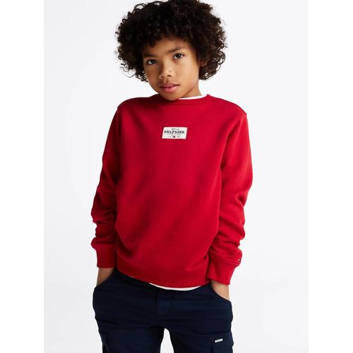 Sweat 1985 Collection  Monotype Hilfiger Monotype 1985 Label Reg Sweatsh/Bright Red - 140 Cm
