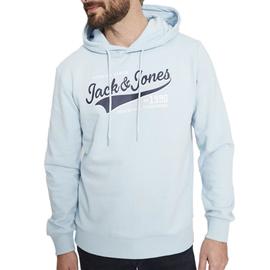 Sweat à capuche Bleu Homme Jack & Jones Logo