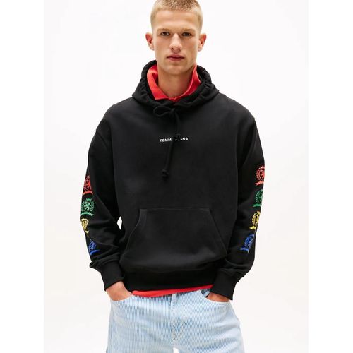 Sweat  Capuche Dcontract  Blason Au Dos Tjm Rlx Varsity Crest Hood Ext/Black - Xs