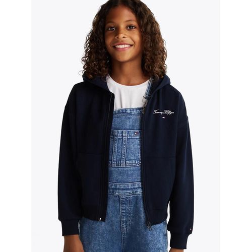 Sweat  Capuche Dcontract Varsity Zipp Varsity Zip Through/Dark Blue - 92 Cm