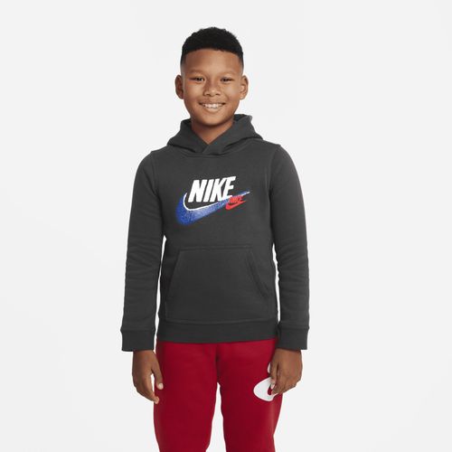 Sweat  Capuche En Tissu Fleece Nike Sportswear Standard Issue Pour Garon Plus g - Gris - Xs