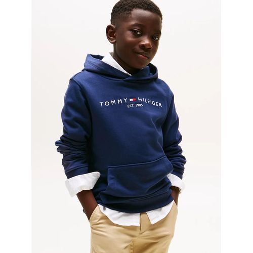 Sweat  Capuche Essential En Pur Coton  Logo Essential Hoodie/Twilight Navy - 152 Cm