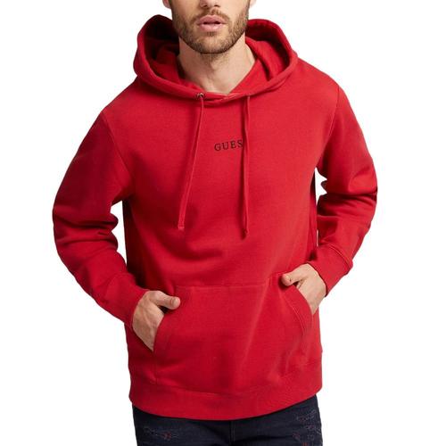 Sweat  Capuche Rouge Homme Guess Essential