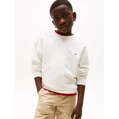 Sweat  Drapeau Brod U Timeless Sweatshirt/Snow White Heather - 104 Cm