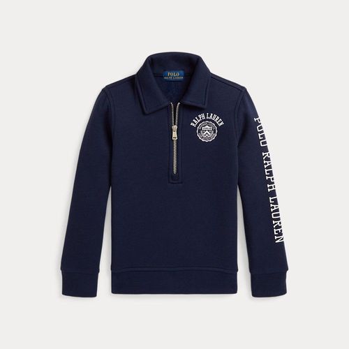 Sweat Col En Molleton  Logo
