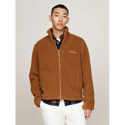 Sweat En Fourrure Polaire Textur Zipp Monotype Textured Fleece Zt/Country Brown - Xxl