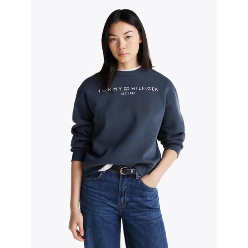 Sweat En Molleton  Col Ras-Du-Cou Et Logo Mdrn Reg Corp Logo C-Nk Swtshrt/Military Denim - Xs