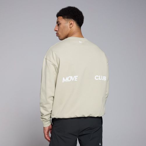 Sweat Oversize Mp Tempo Graphic Pour Hommes  Gris Sel - Xl